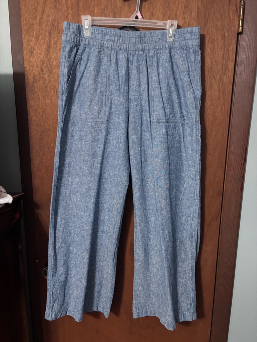 St. John's Bay Light Blue Chambray Shorts